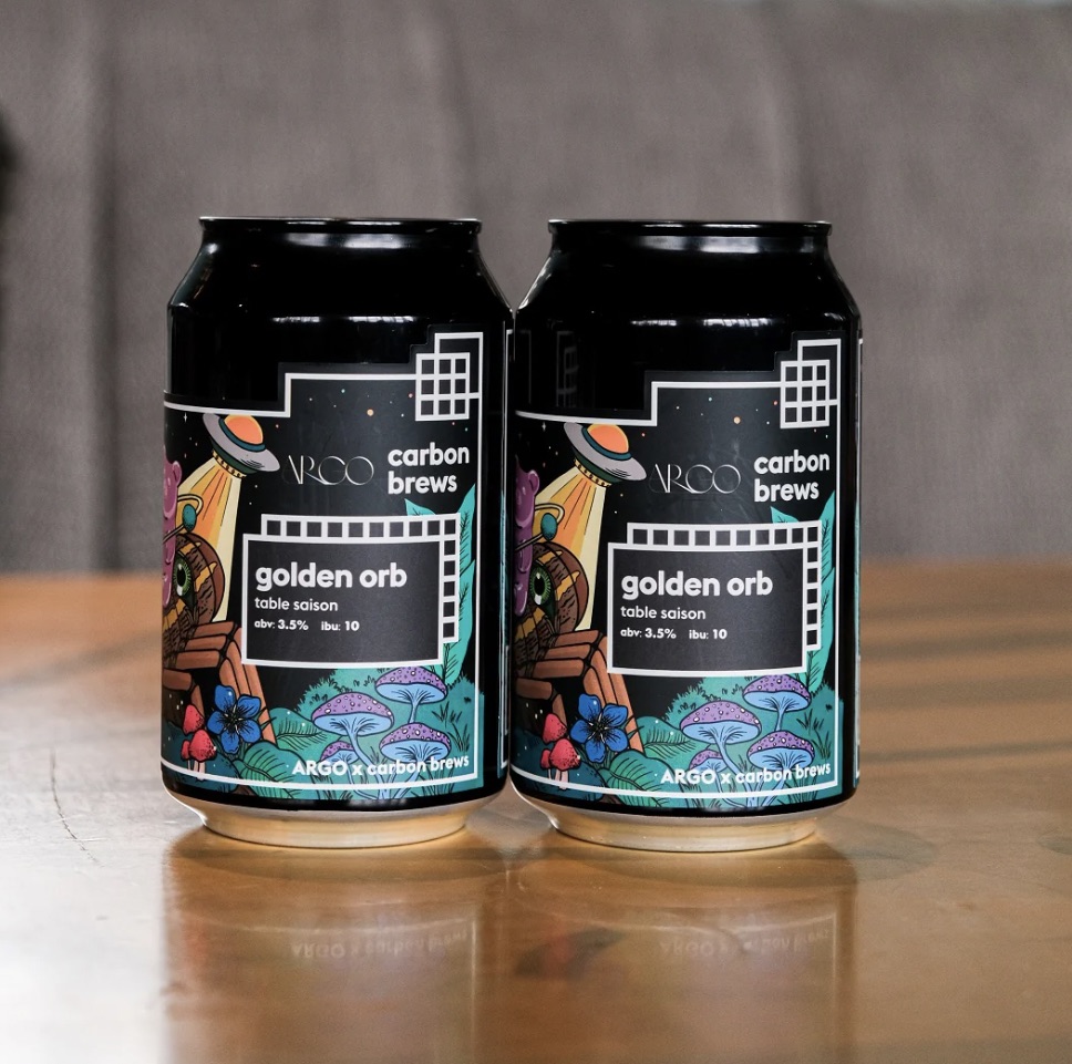 ARGO x Carbon Brews Golden Orb Saison Beer Set